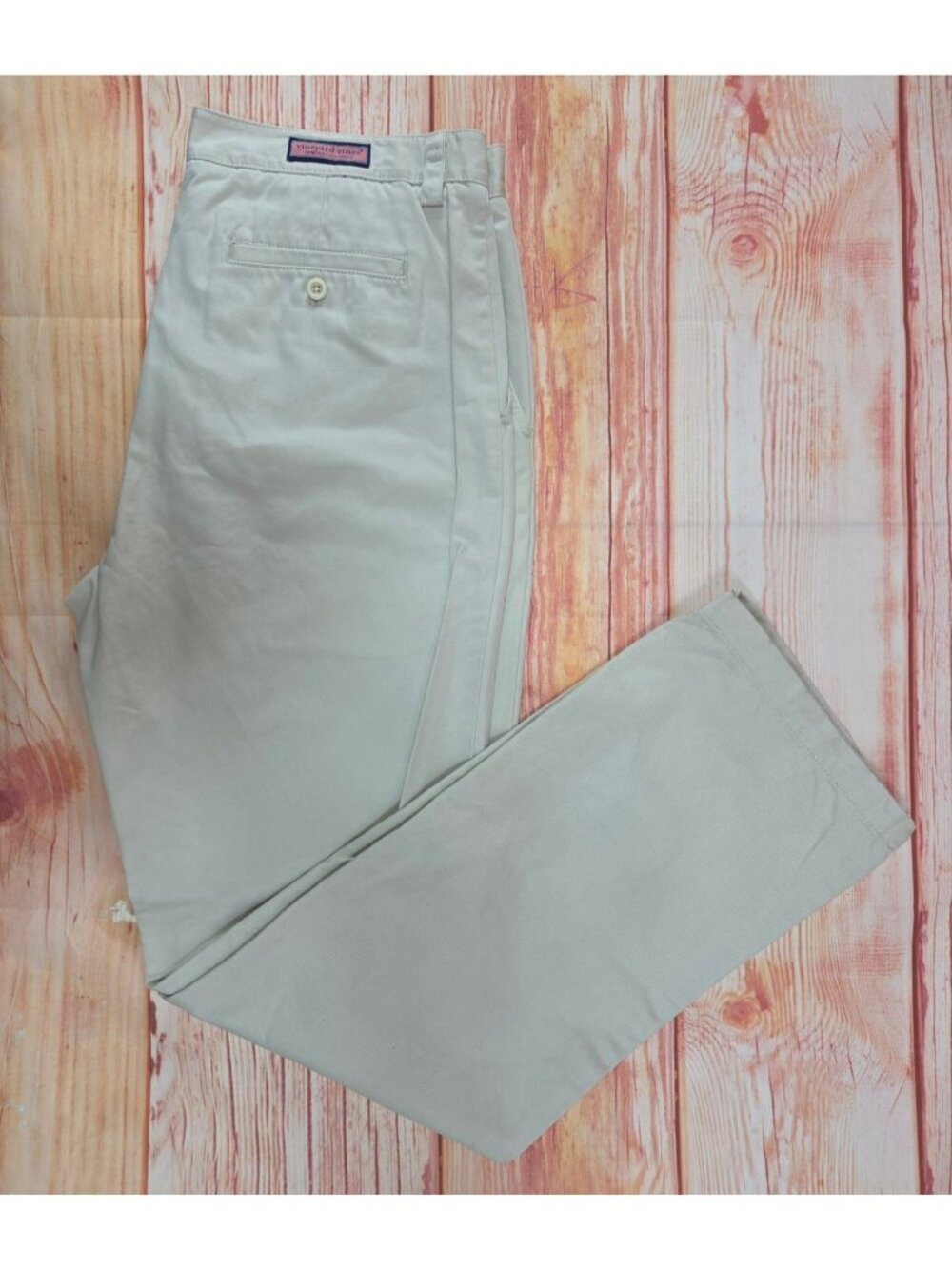 Vineyard Vines Mens Khaki Chino Pants 36x34